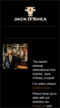 Mobile Screenshot of jackoshea.com